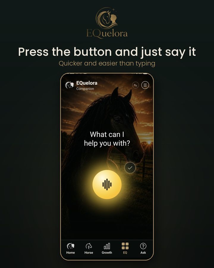 Press the button and just say it
